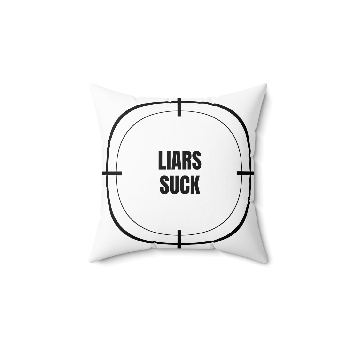 Liars Suck | Emotional Release Pillow